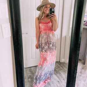 Ark & Co. Floral Printed Maxi Dress